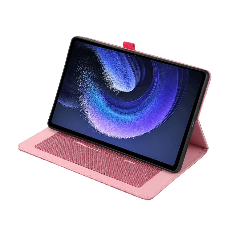 For Xiaomi Pad 6 / Pad 6 Pro Fabric Leather Tablet Case