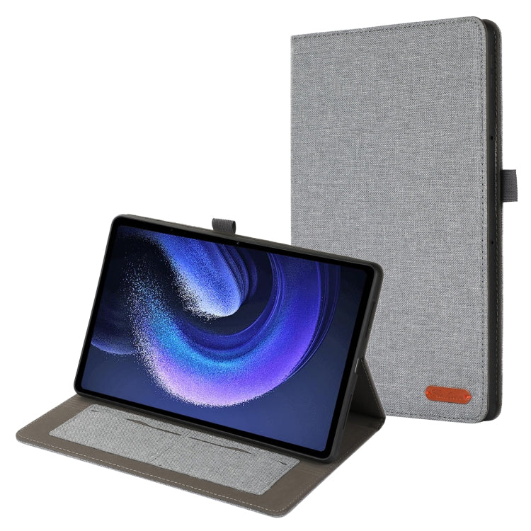 For Xiaomi Pad 6 / Pad 6 Pro Fabric Leather Tablet Case