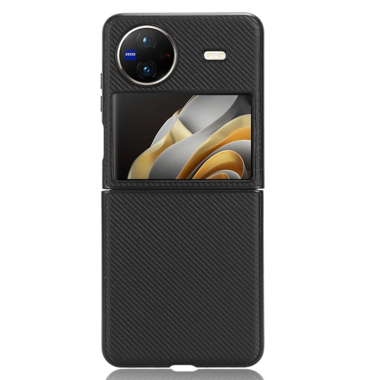 For vivo X Flip PU Leather PC Phone Case