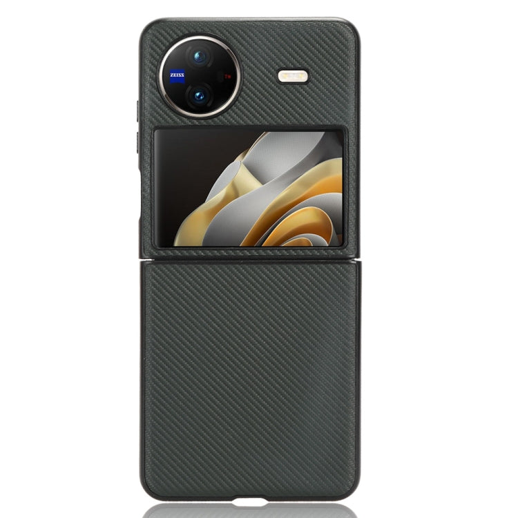 For vivo X Flip PU Leather PC Phone Case