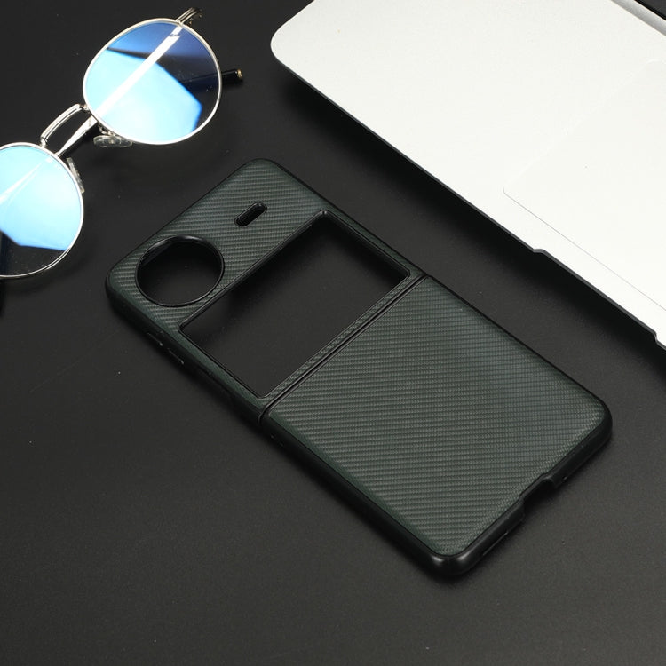 For vivo X Flip PU Leather PC Phone Case