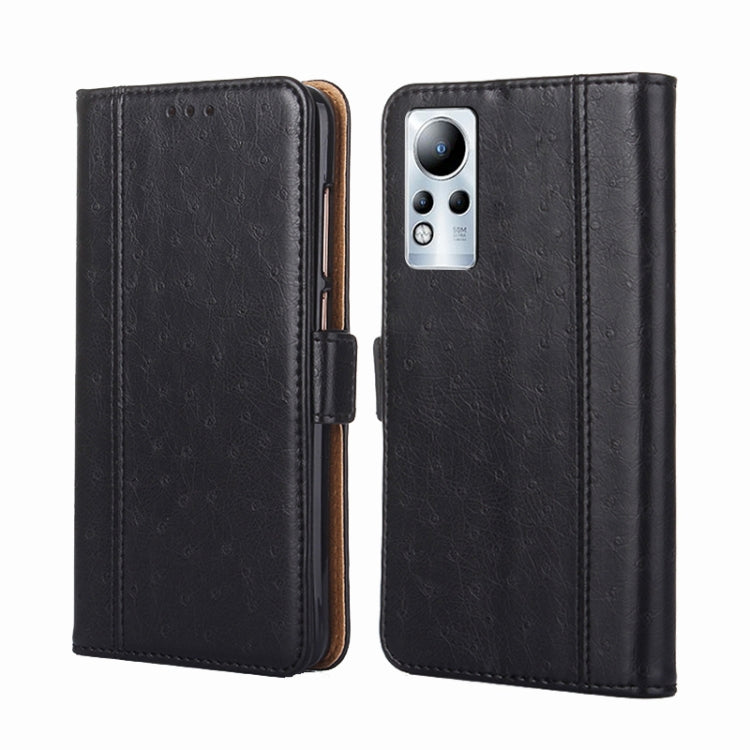 For Infinix Note 11 Ostrich Texture Flip Leather Phone Case