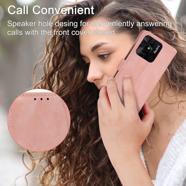 For Xiaomi Redmi 12C Oil Skin Zipper Wallet Leather Phone Case