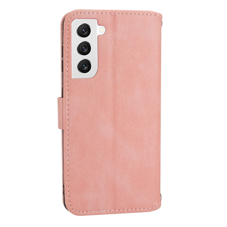 For Samsung Galaxy S23 5G Oil Skin Zipper Wallet Leather Phone Case