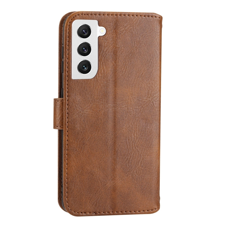 For Samsung Galaxy S23 5G Oil Skin Zipper Wallet Leather Phone Case