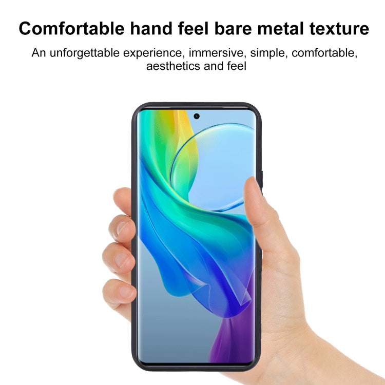 For vivo Y78+ TPU Phone Case(Black)