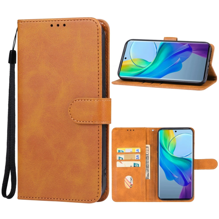 For vivo Y78+ Leather Phone Case