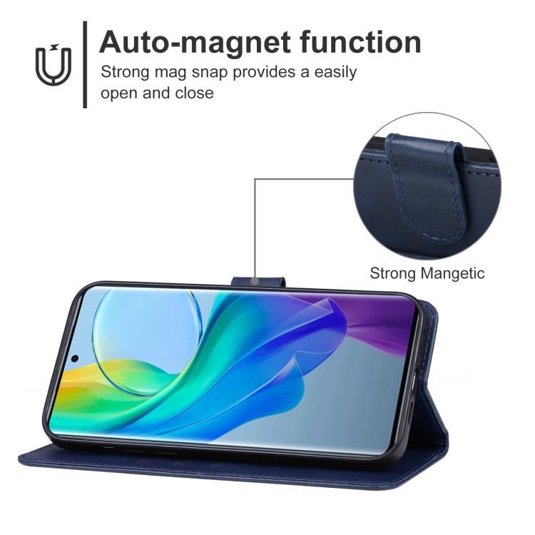 For vivo Y78+ Leather Phone Case