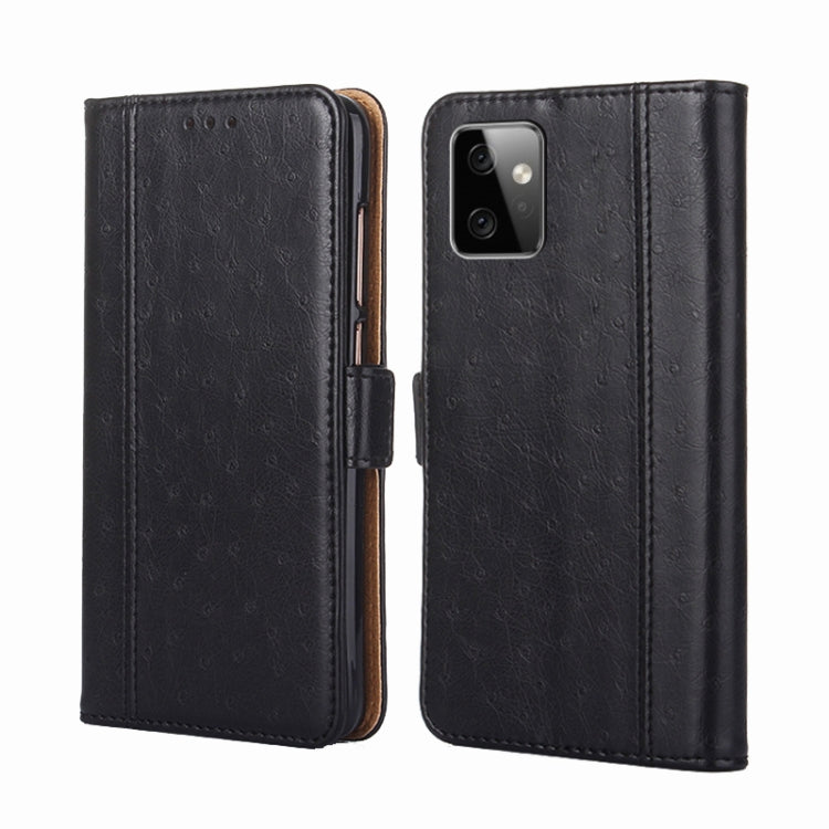 For Motorola Moto G Power 2023 Ostrich Texture Flip Leather Phone Case