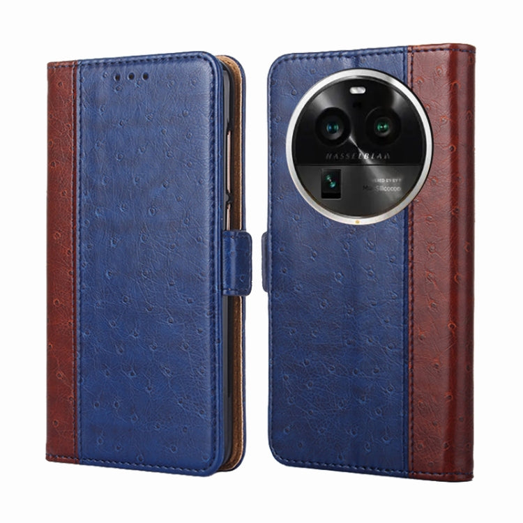 For OPPO Find X6 Pro 5G Ostrich Texture Flip Leather Phone Case