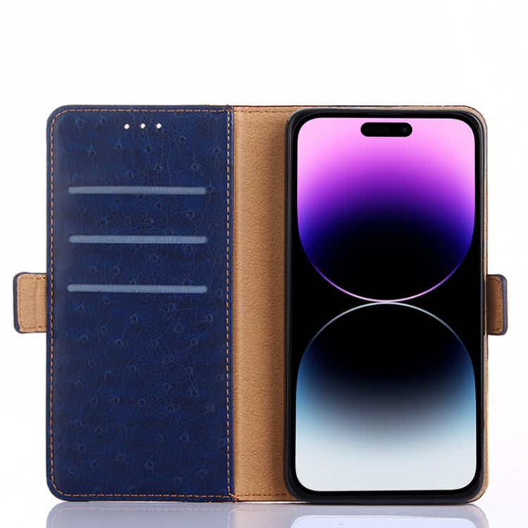 For Xiaomi Redmi Note 12 4G Global Ostrich Texture Flip Leather Phone Case