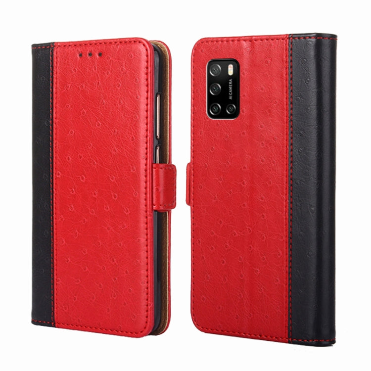 For Rakuten Big S Ostrich Texture Flip Leather Phone Case