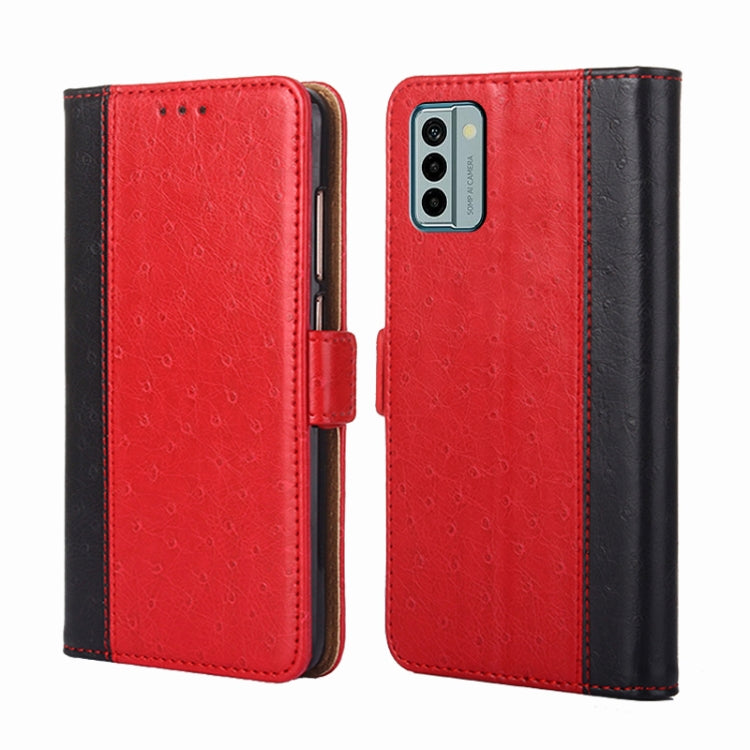 For Nokia G22 Ostrich Texture Flip Leather Phone Case