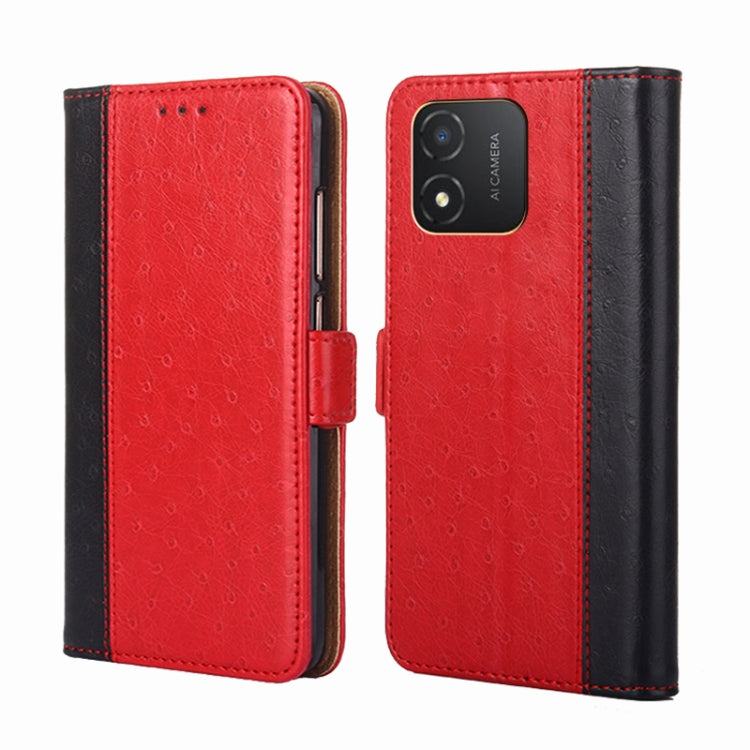 For Honor X5 4G Ostrich Texture Flip Leather Phone Case