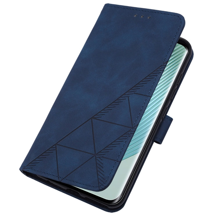 For Honor Magic5 Pro Crossbody 3D Embossed Flip Leather Phone Case