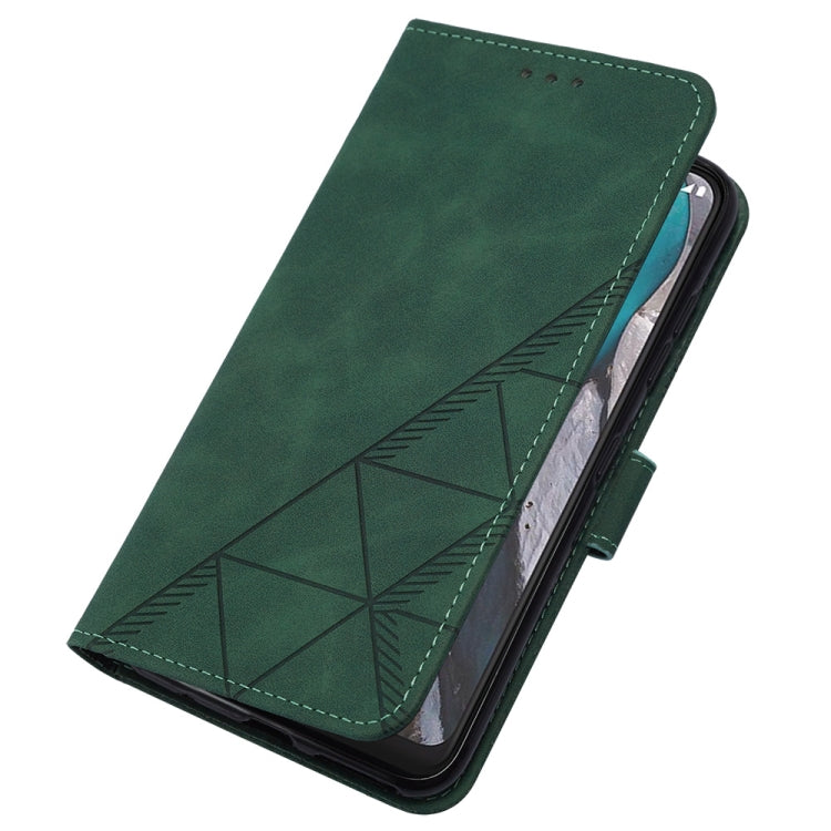 For Nokia C22 Crossbody 3D Embossed Flip Leather Phone Case