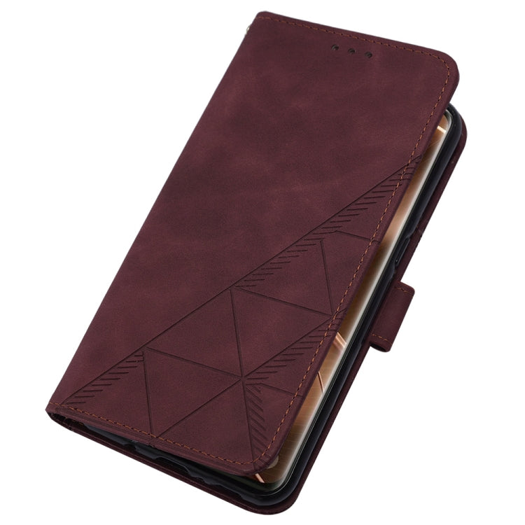 For OPPO Find X6 Pro Crossbody 3D Embossed Flip Leather Phone Case