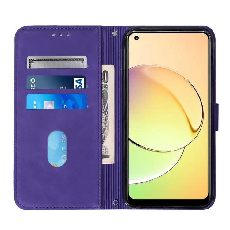 For Realme 10 4G Crossbody 3D Embossed Flip Leather Phone Case