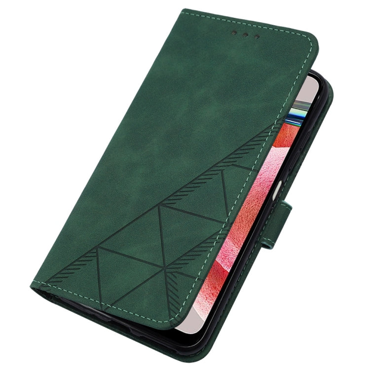 For Xiaomi Redmi Note 12 4G Global Crossbody 3D Embossed Flip Leather Phone Case