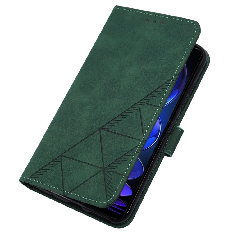 For Xiaomi Redmi Note 12 Pro+ 5G Global Crossbody 3D Embossed Flip Leather Phone Case