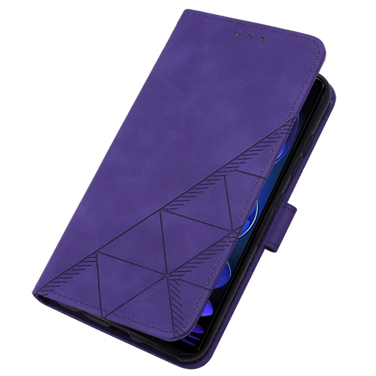 For Xiaomi Redmi Note 12 Pro+ 5G Global Crossbody 3D Embossed Flip Leather Phone Case