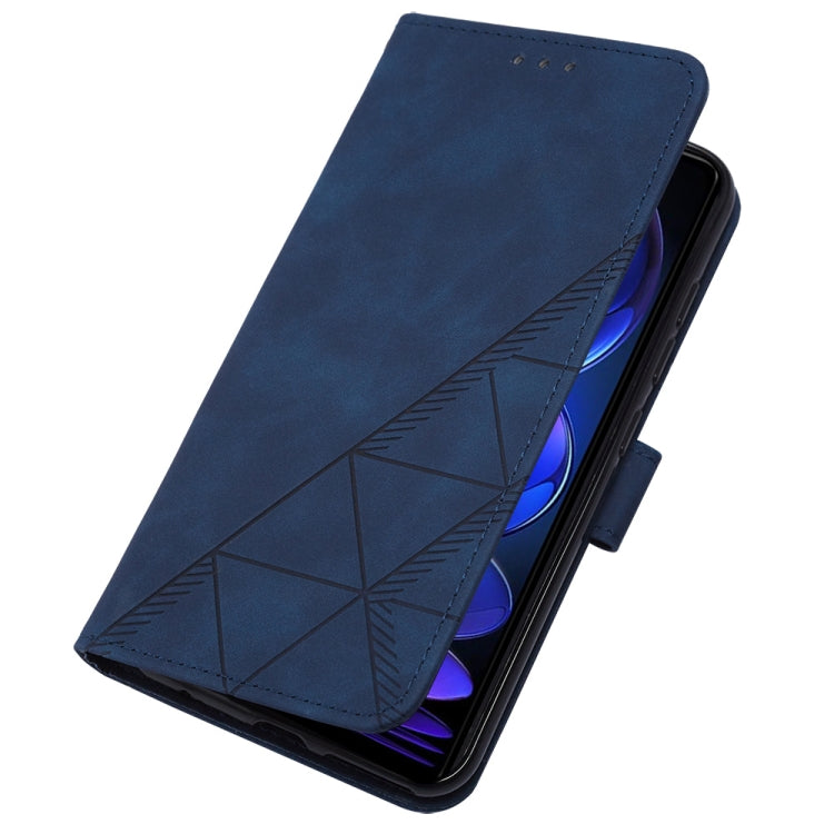 For Xiaomi Redmi Note 12 Pro+ 5G Global Crossbody 3D Embossed Flip Leather Phone Case