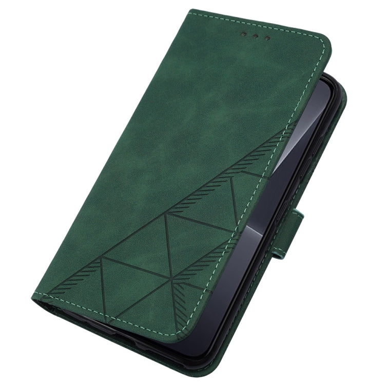 For Xiaomi 13 Crossbody 3D Embossed Flip Leather Phone Case
