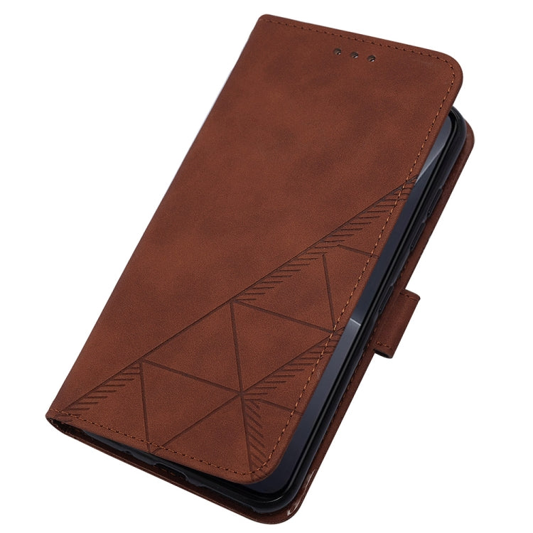 For Xiaomi 13 Crossbody 3D Embossed Flip Leather Phone Case