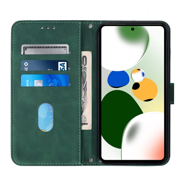 For Xiaomi Poco X5 Pro 5G Crossbody 3D Embossed Flip Leather Phone Case