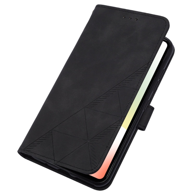 For Xiaomi Poco X5 Pro 5G Crossbody 3D Embossed Flip Leather Phone Case