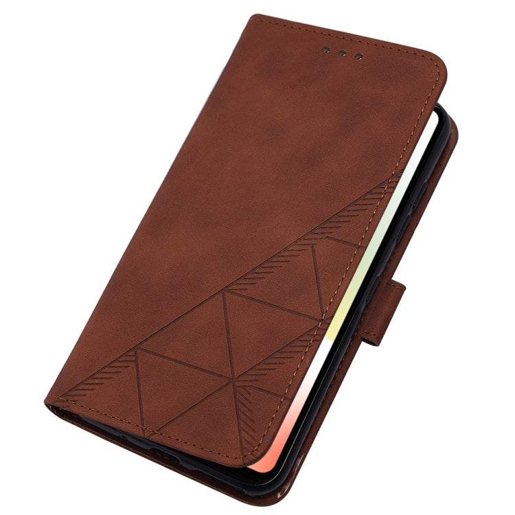 For Xiaomi Poco X5 Pro 5G Crossbody 3D Embossed Flip Leather Phone Case