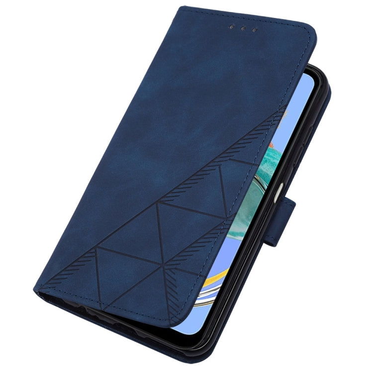For Samsung Galaxy M14 5G Crossbody 3D Embossed Flip Leather Phone Case