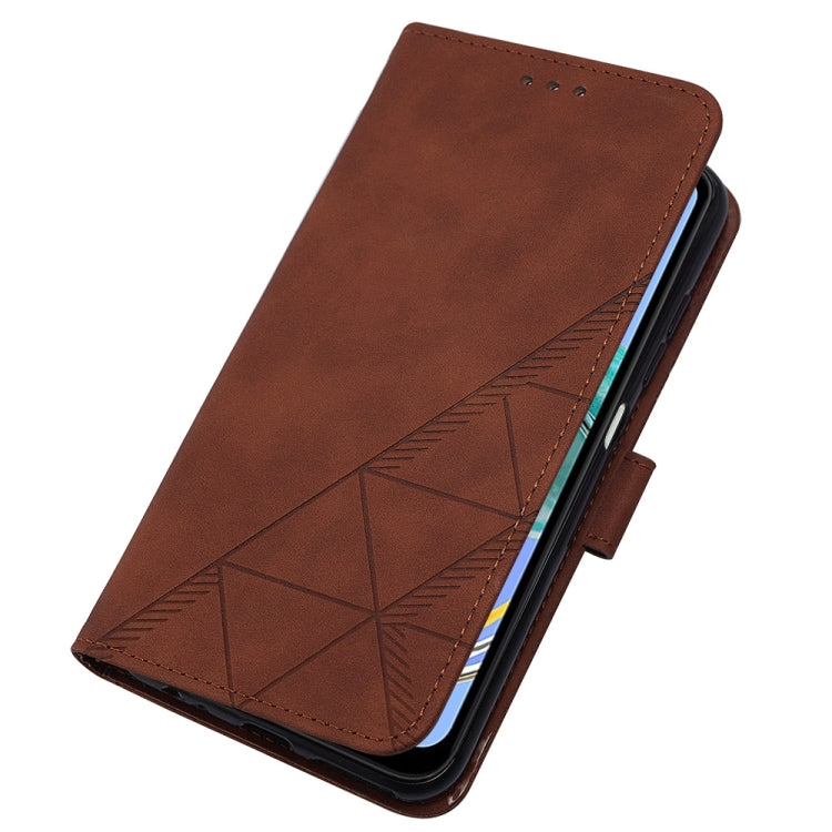 For Samsung Galaxy M14 5G Crossbody 3D Embossed Flip Leather Phone Case