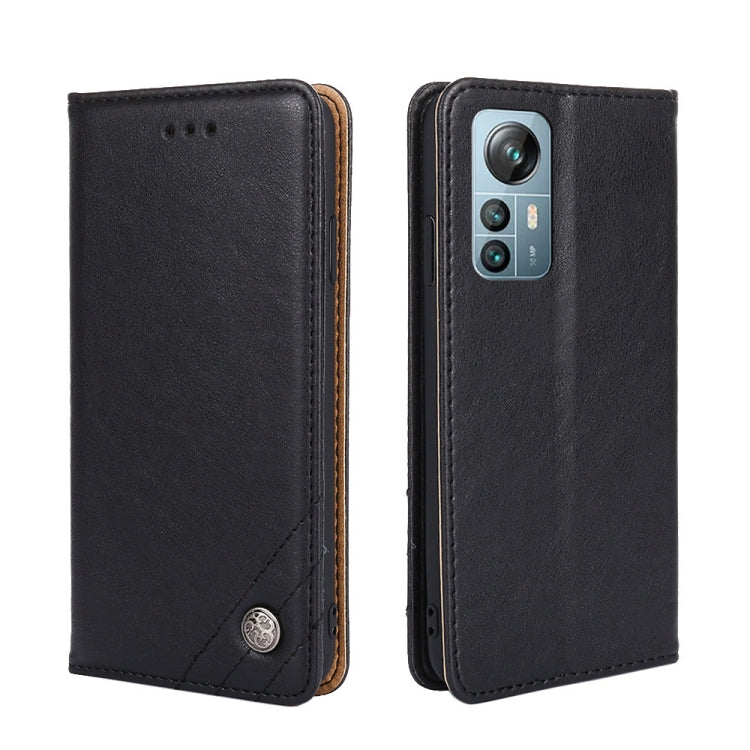 For Blackview A85 Non-Magnetic Retro Texture Leather Phone Case
