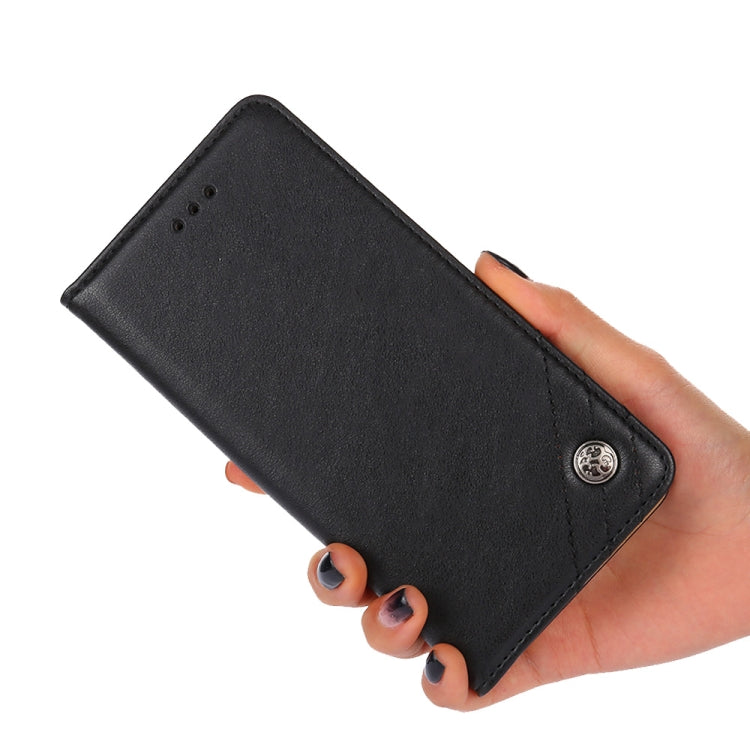 For Tecno Spark 10C Non-Magnetic Retro Texture Leather Phone Case