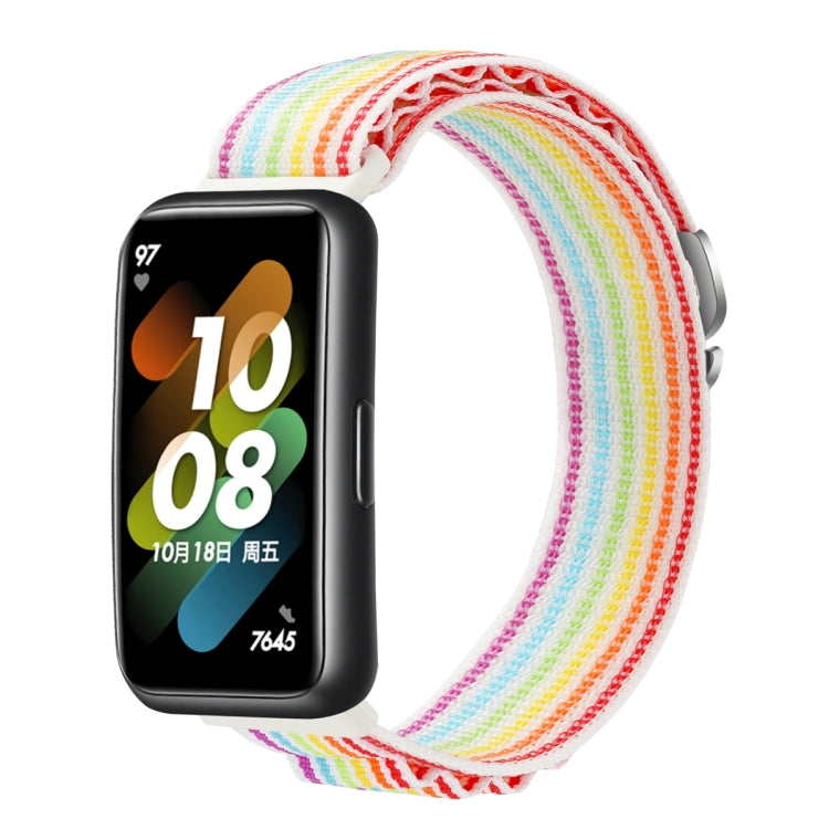 For Huawei Band 7 Loop Nylon Watch Band