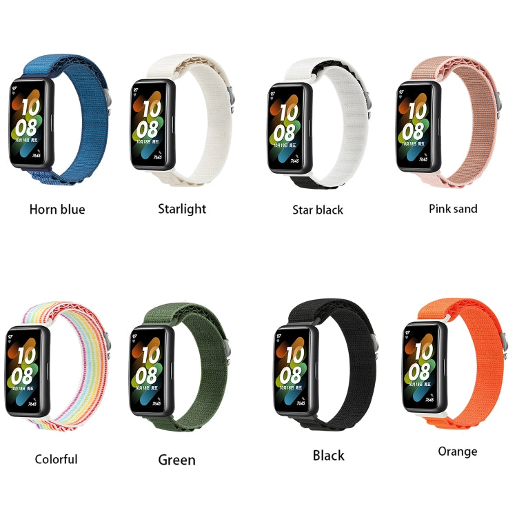For Huawei Band 7 Loop Nylon Watch Band
