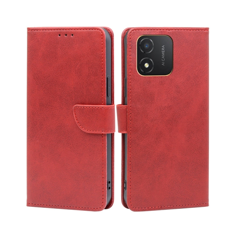 For Honor X5 4G Calf Texture Buckle Flip Leather Phone Case