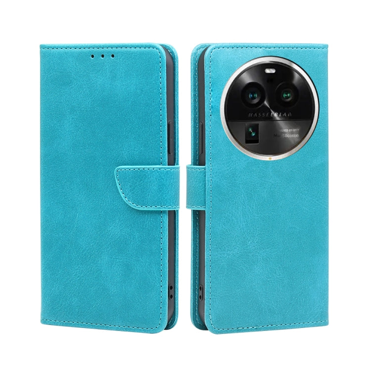 For OPPO Find X6 Pro 5G Calf Texture Buckle Flip Leather Phone Case