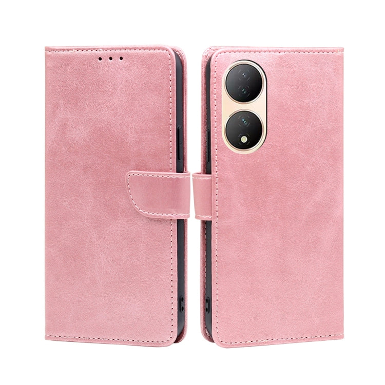 For vivo Y100 5G Calf Texture Buckle Flip Leather Phone Case