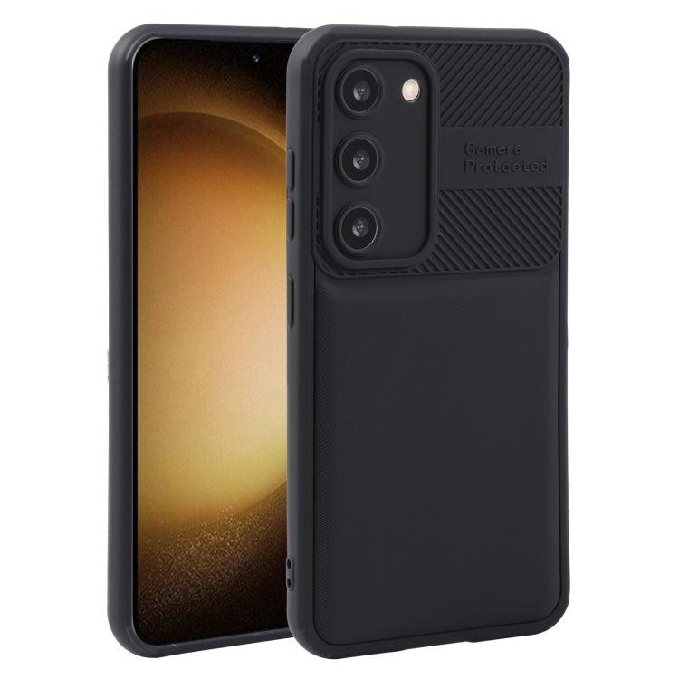 For Samsung Galaxy S23+ 5G Twill Texture TPU Shockproof Phone Case