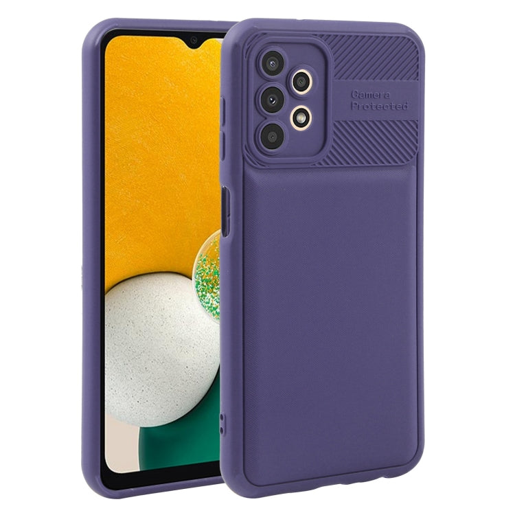 For Samsung Galaxy A13 4G Twill Texture TPU Shockproof Phone Case