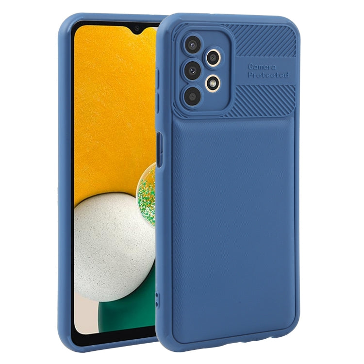 For Samsung Galaxy A13 4G Twill Texture TPU Shockproof Phone Case