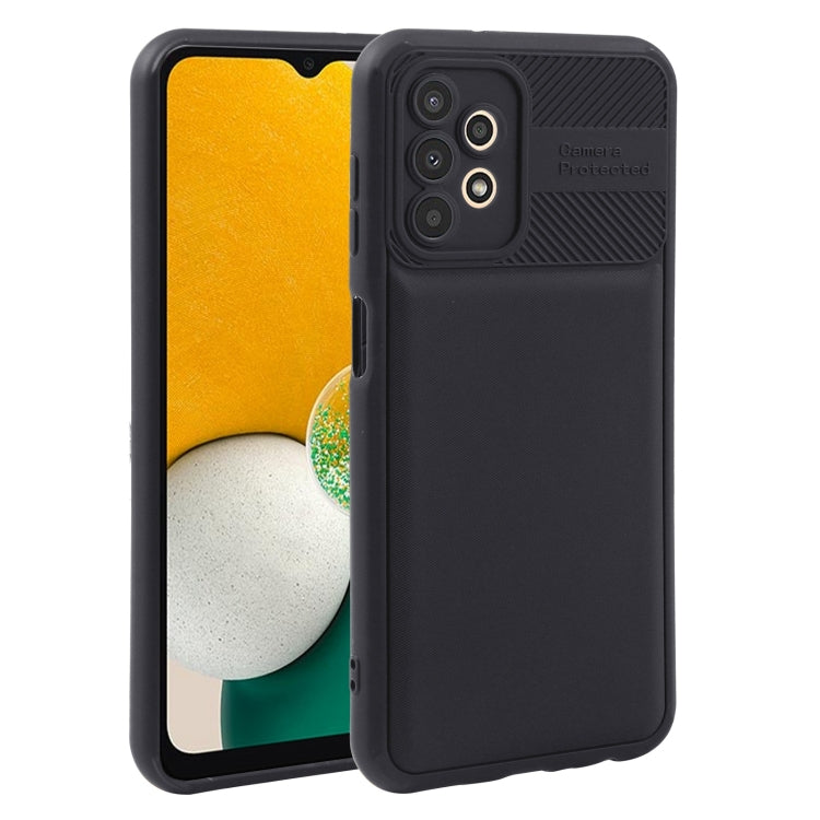 For Samsung Galaxy A13 4G Twill Texture TPU Shockproof Phone Case
