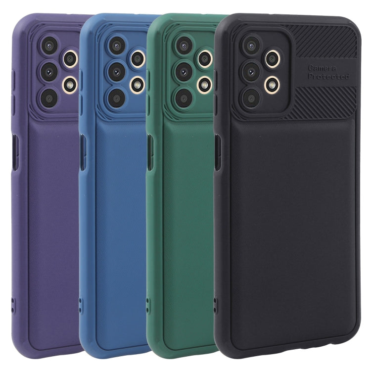 For Samsung Galaxy A13 4G Twill Texture TPU Shockproof Phone Case