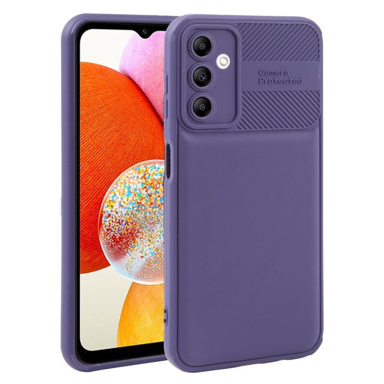 For Samsung Galaxy A14 4G Twill Texture TPU Shockproof Phone Case