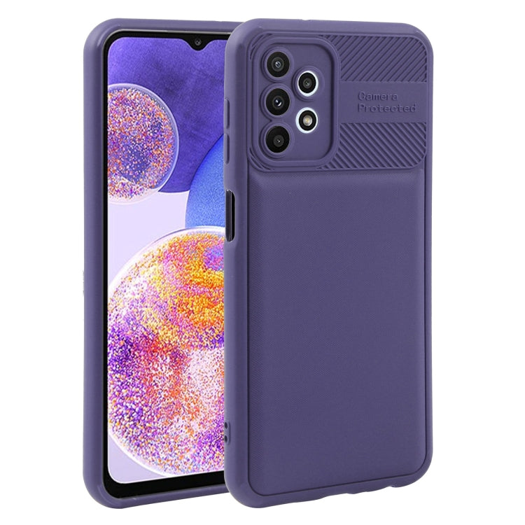 For Samsung Galaxy A23 Twill Texture TPU Shockproof Phone Case