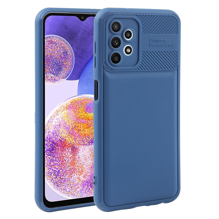For Samsung Galaxy A23 Twill Texture TPU Shockproof Phone Case