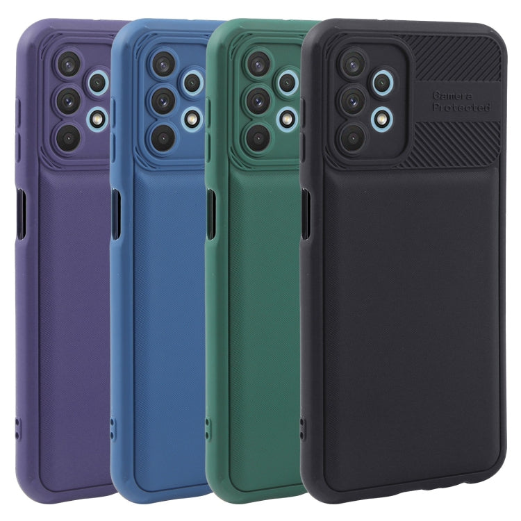 For Samsung Galaxy A32 4G Twill Texture TPU Shockproof Phone Case