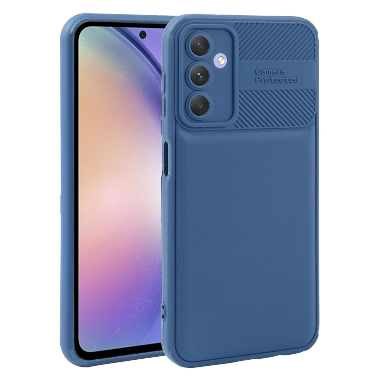 For Samsung Galaxy A54 5G Twill Texture TPU Shockproof Phone Case